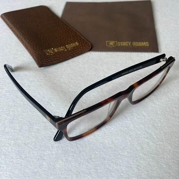 NWT Stacy Adams Glasses with Case and Lens Cloth Glasses display picture 3
